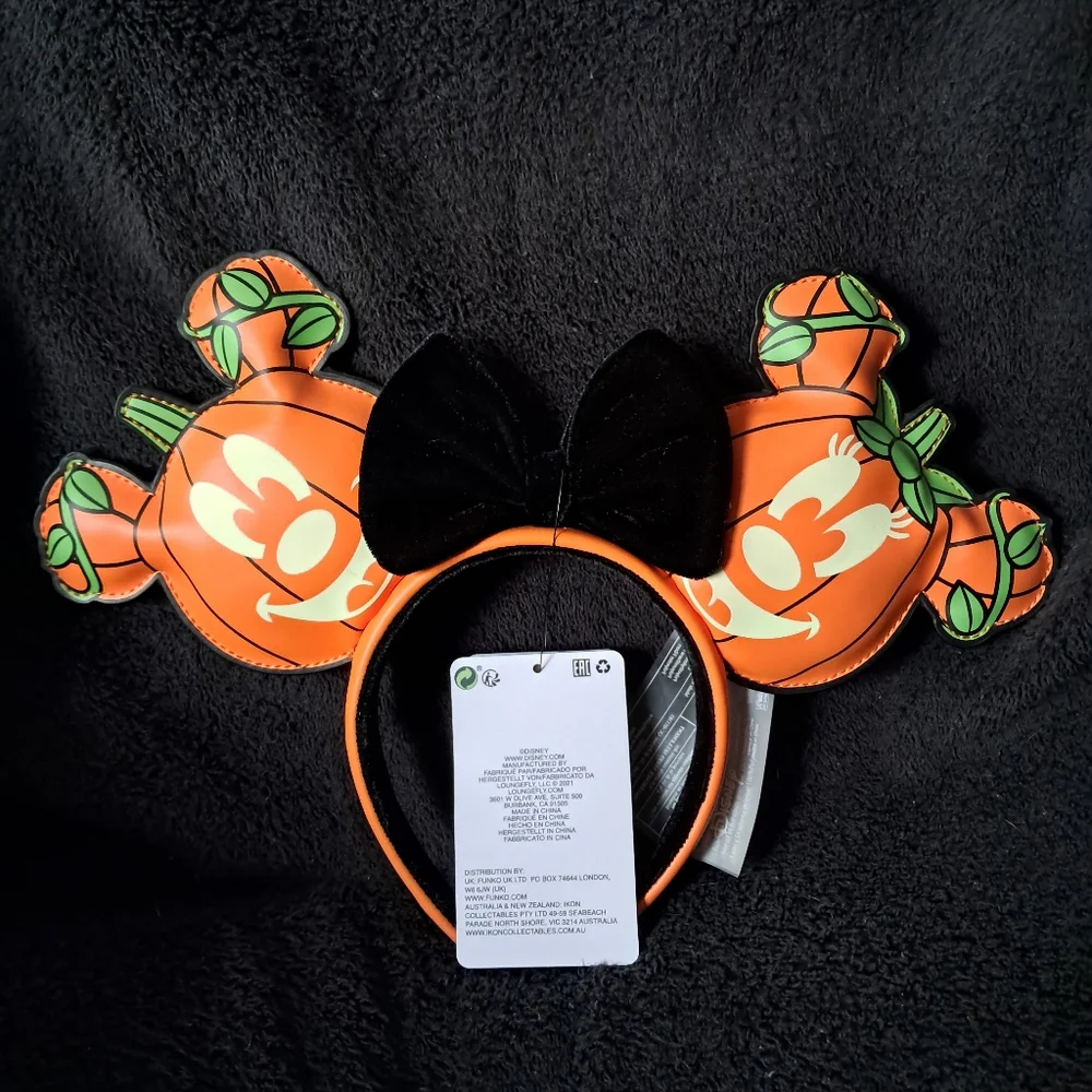 Pumpkin Mickey Ears